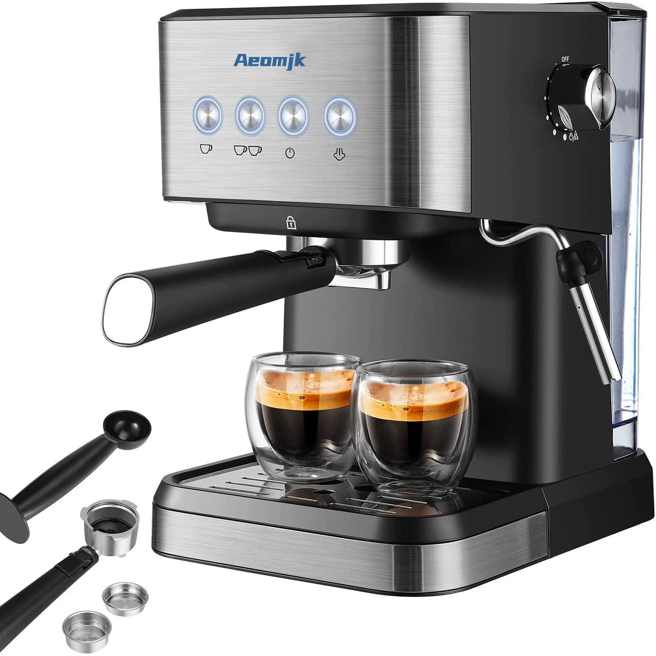Automatic coffee machine, concentrated extract