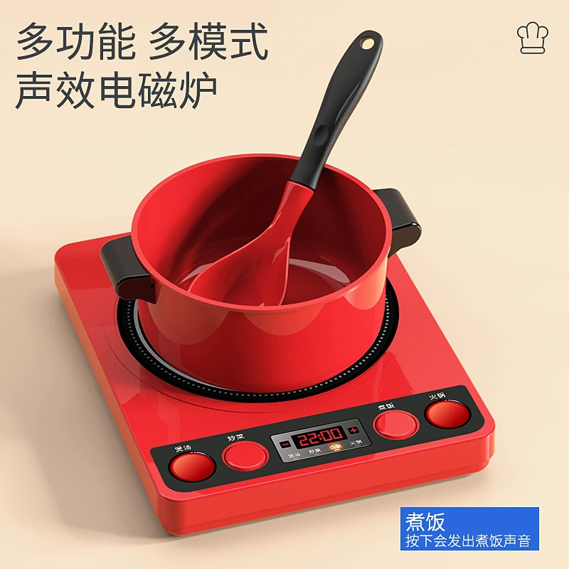 Children's toy, set for boys and girls, family kitchenware, realistic tableware for cutting