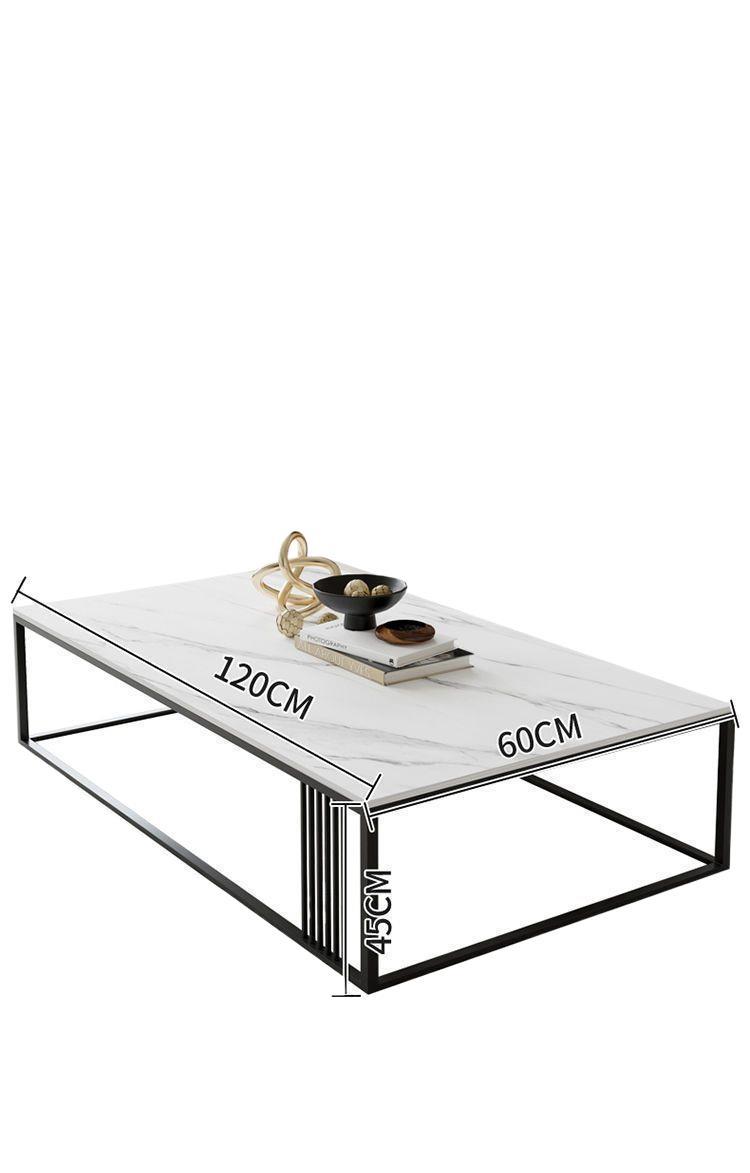 Mesa de té de lujo ligera, tabla de roca gruesa, mesa de té doméstica, mesa de té en línea, mesa de té doméstica pequeña, mesa de familia pequeña