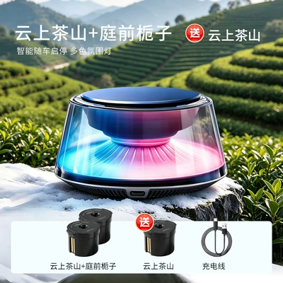 Car Fragrance, Light Luxury, Long-Lasting — Car Perfume Aromatherapy - yunshang-tea-mountain-garden-gardenia-free-yunshang-tea-mountain-3-fragrance-boxes-in-total