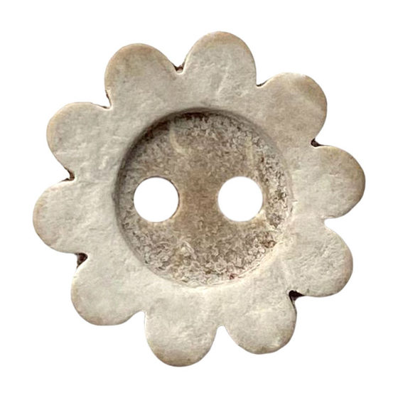 Ruonai Two-Eyed Daisy Natural Buttons Niche Wooden Shirt Knitwear Button Knitwear Dress Decorative Buttons