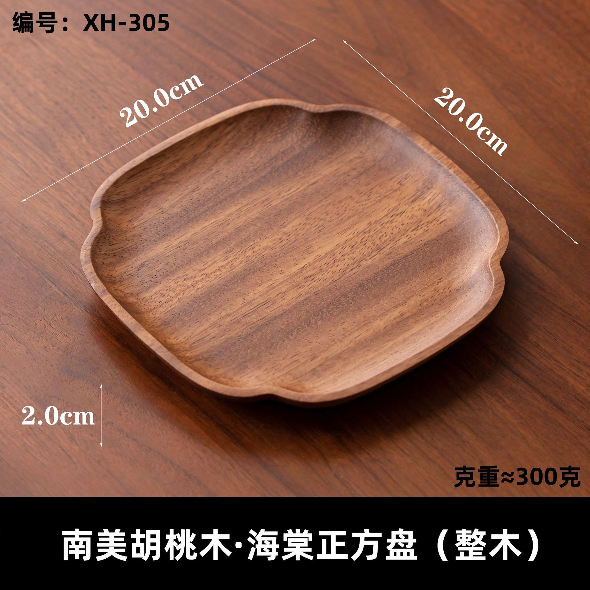 남미 베고니아 사각 접시(전체 나무)