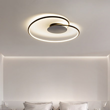新款卧室燈北歐主卧房間燈睡房燈創意極簡燈具現代簡約led吸頂燈