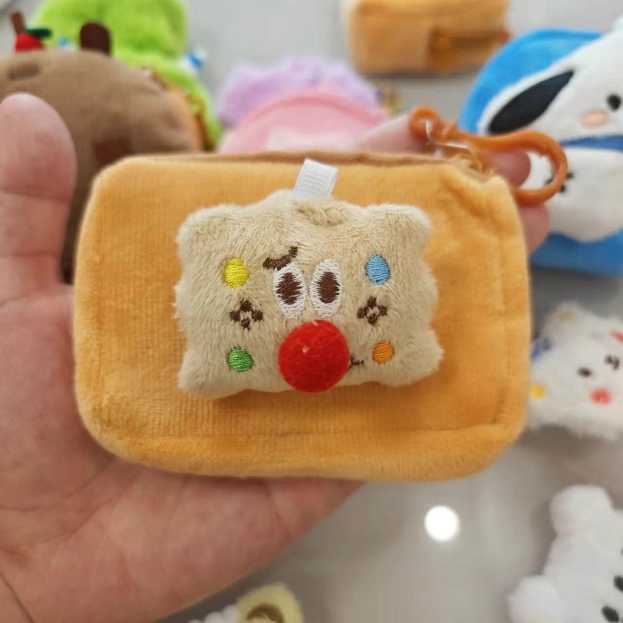 Red ball biscuits-square bag