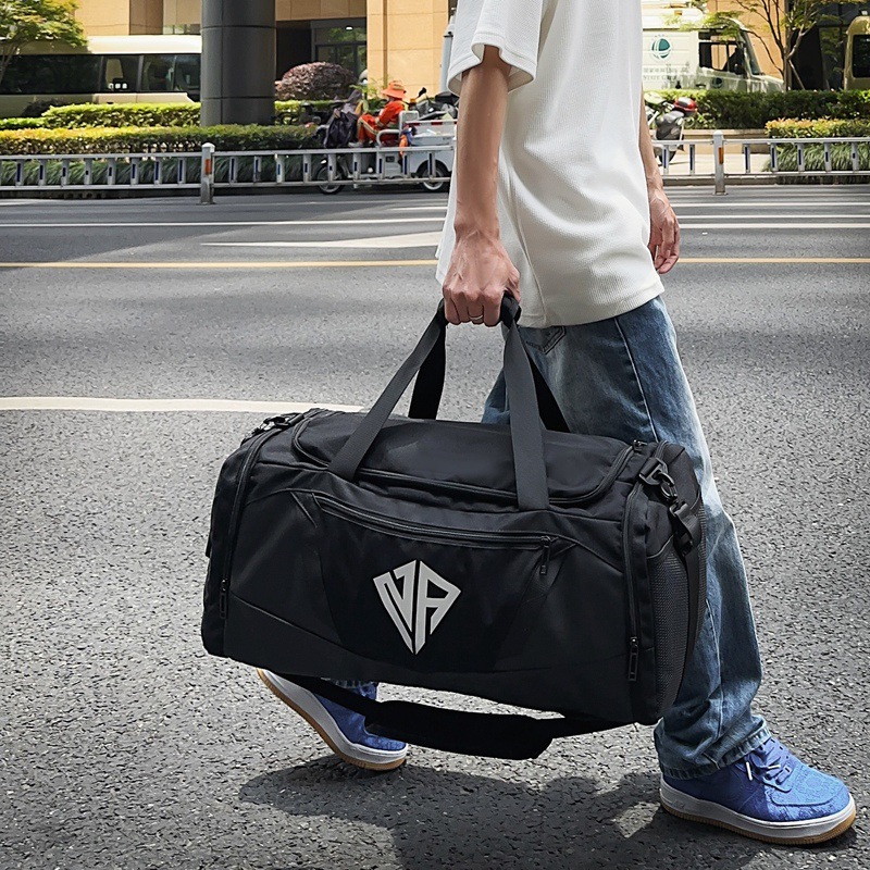 Bolsas de viaje nuevas bolsas de gran capacidad para hombres con cinturón de zapatos independiente bolsas deportivas de fitness se pueden ajustar a la barra de tracción bolsas de equipaje