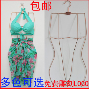 Silver Swimsuit Hanger, Metal Kidsren's Iron Swimsuit Hanger, Rose Gold Men's Swimming Trunks Rack, Swimsuit Display Rack