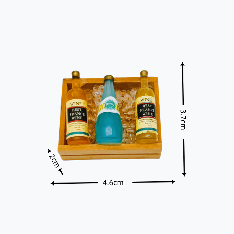 dollhouse����������ƿ��΢��ʳ��΢���۰ڼ�������С��ƿ���