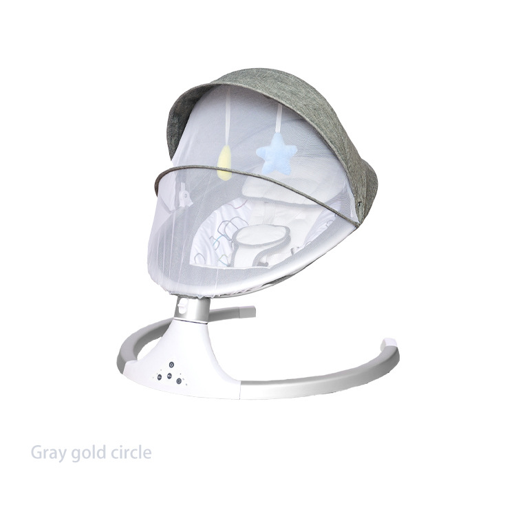 Hilo dorado gris oscuro