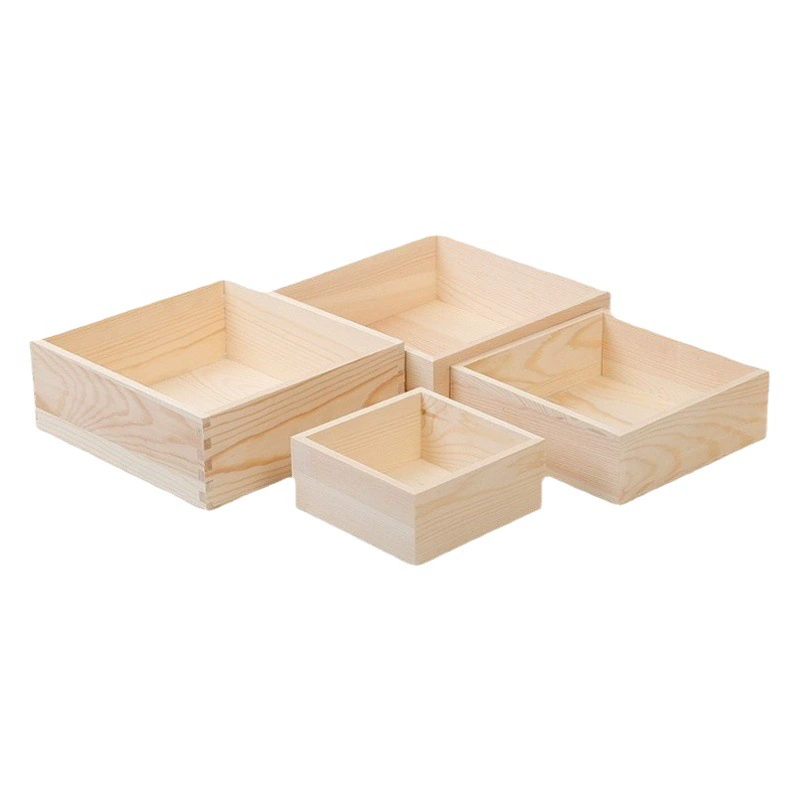 Некрытая деревянная коробка для свадебных подарков деревянная коробка для свадебных подарков