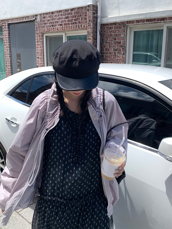 广州黄峥秋季抽褶花苞立领工装外套休闲上衣宽松显瘦减龄潮530791|undefined