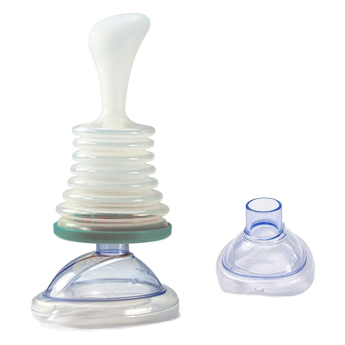 Entrenador de respiración sofocante máscara de rescate de emergencia corazón artificial y pulmón Dispositivo de asfixia dispositivo de emergencia