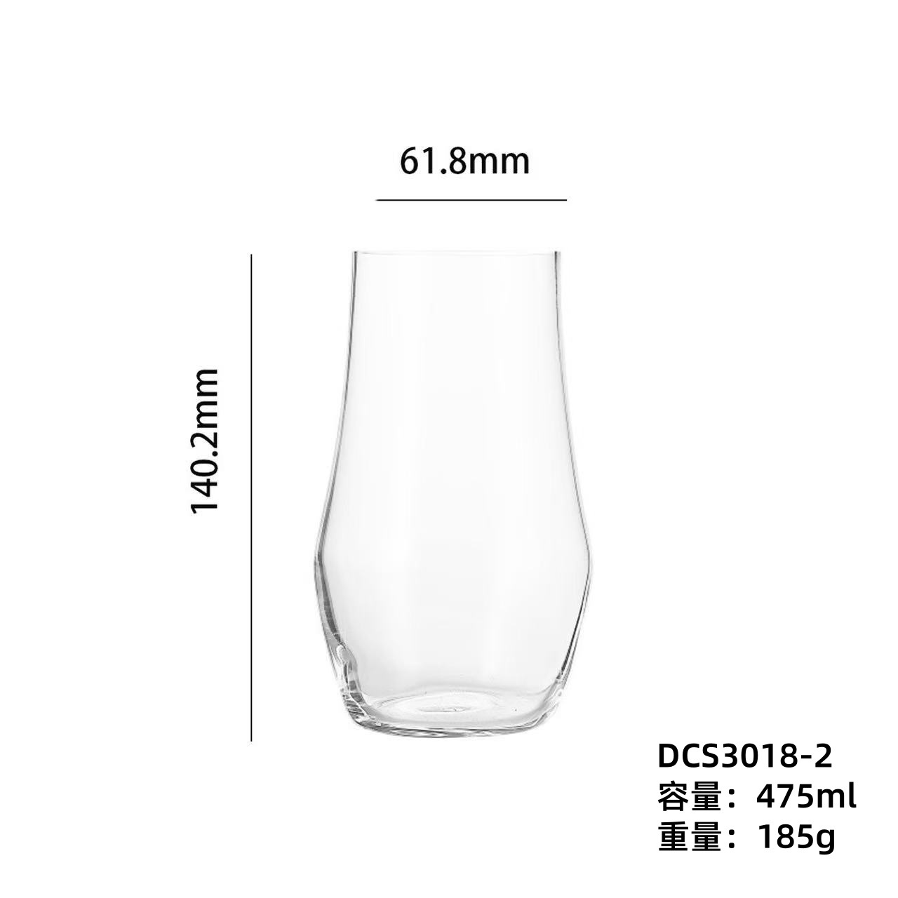 Restaurante al por mayor creativo tazas de cerveza caseras cervezas cortadas en frío tazas de copa de hotel impresión logotipo