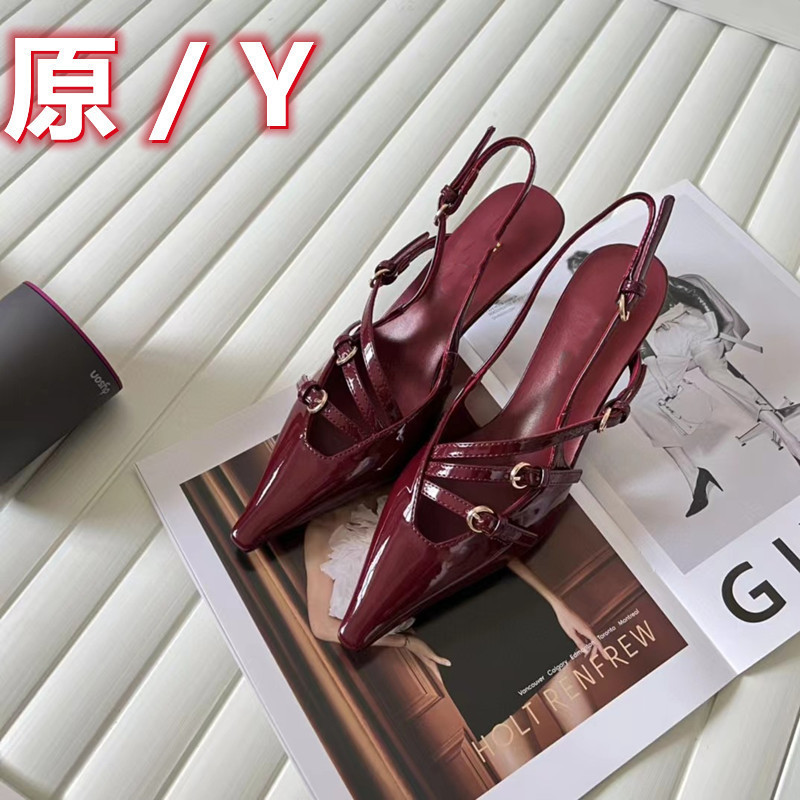Mu Brand Pointed-Toe Stiletto Women's Shoes with Bow Tie, Ultra-High Heel, Shark Clip, High-End Patent Leather High Heels Mu Brand Pointed-Toe Stiletto Women's Shoes with Bow Tie, Ultra-High Heel, Shark Clip, High-End Patent Leather High Heels