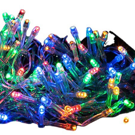 Fábrica de iluminación al aire libre puesto de camping luces decorativas luces intermitentes Navidad bar patio pequeñas luces de colores luces de cadena luces LED