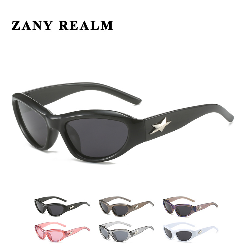 Nueva estrella y2g gafas de sol polarizadas tecnología futura sentido cyberpunk montar retro transfronterizo gafas de sol 5025
