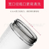 Silica gel anti-colic feeding bottle for new born, fall protection