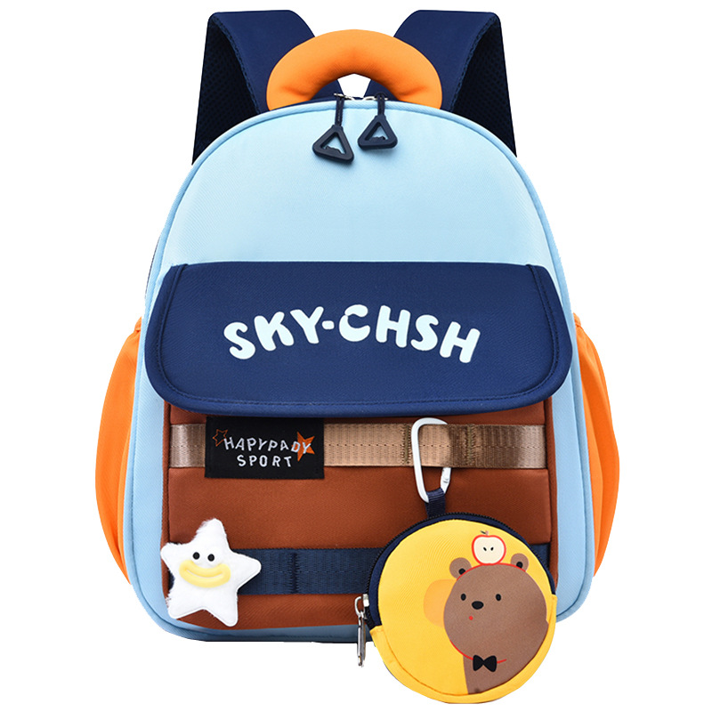 Mochila infantil preescolar, mochila transpirable de dibujos animados para niños, mochila de jardín de infantes, mochila de niñas encantadora