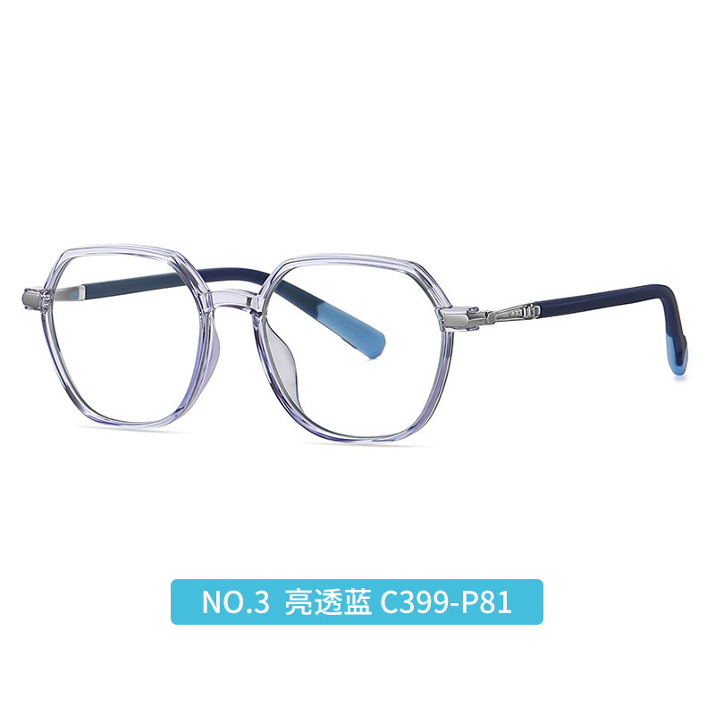 Nuevos niños miopía gafas marco europeo y americano de la moda de contraste de color a juego TJ857 ultra-ligero TR90 anti-azul gafas de luz