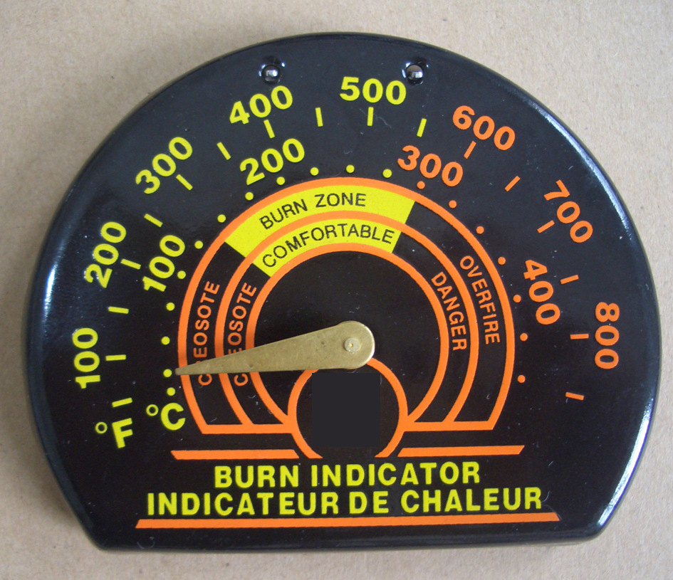 BBQ221F 高品质壁炉温度计 温度计生产厂家 双金属温度计