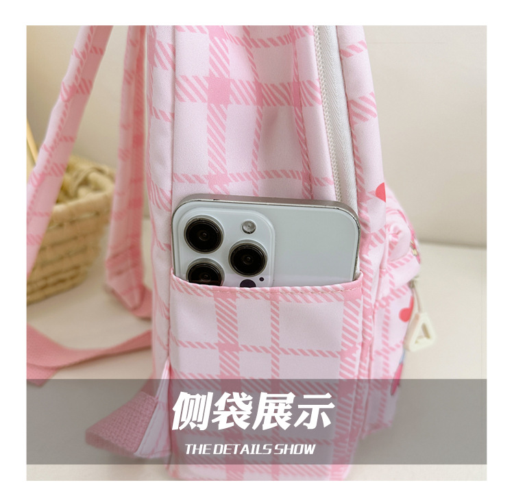 2024 New children's backpack, cartoon kindergarten schoolbag, large capacity, versatile for girls, student backpack, cross-border batch undefined
