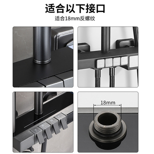 30cm Thickened Stainless Steel Shower Head Extension Rod Straight Pipe Extension Connection Pipe Overhead Spray Height Adjustable Rod
