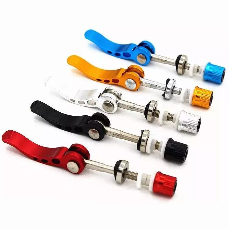 Color Quick-release Bicycle Quick-release Rod Lengthened Mountain Bike Quick-release Seat Clamp Screw Rod