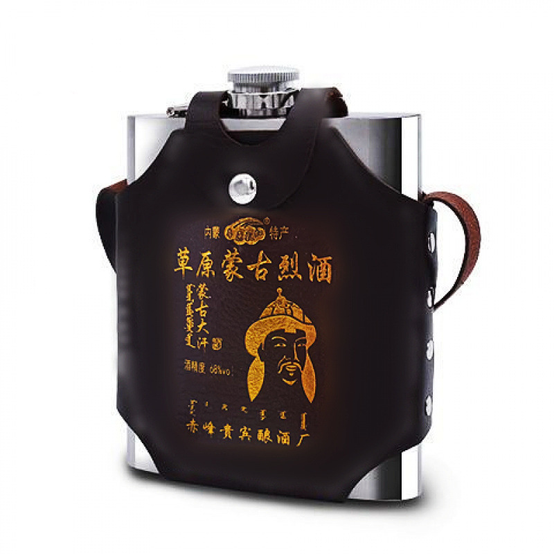 闷倒驴酒白酒500ml不锈钢壶白酒68度原烈酒纯粮高度粮食正宗