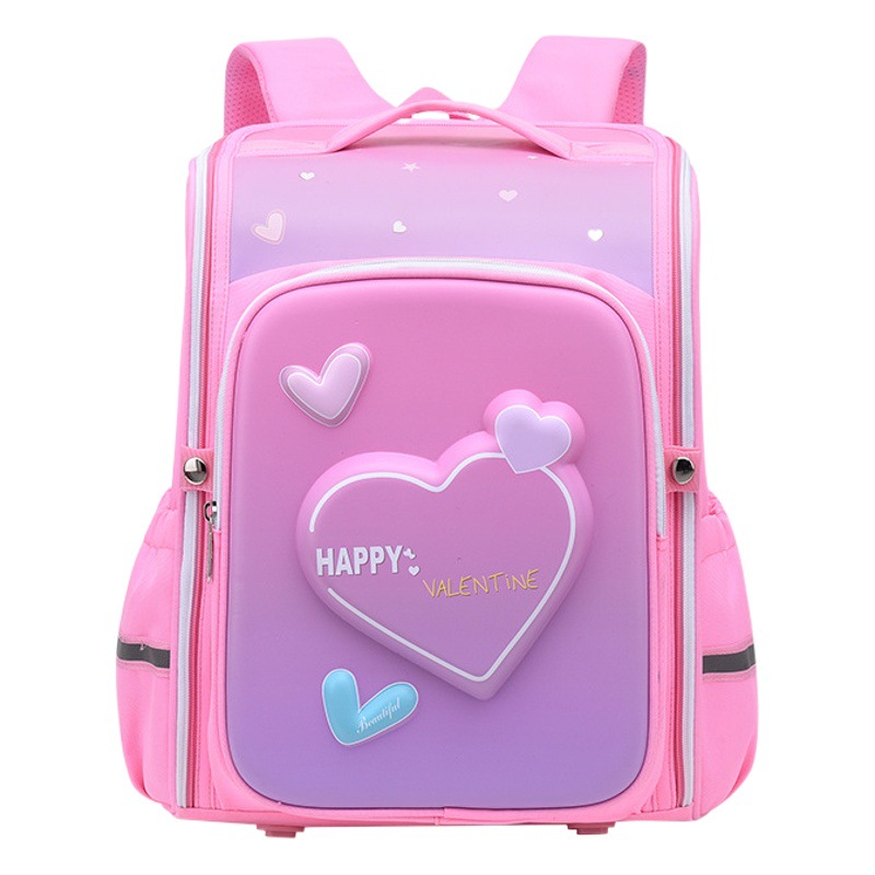 Suministro directo de fábrica Internet celebridad mochila al por mayor de gran capacidad de la escuela primaria estudiante mochila de alivio de la carga de la columna vertebral protección 3D película tridimensional mochila