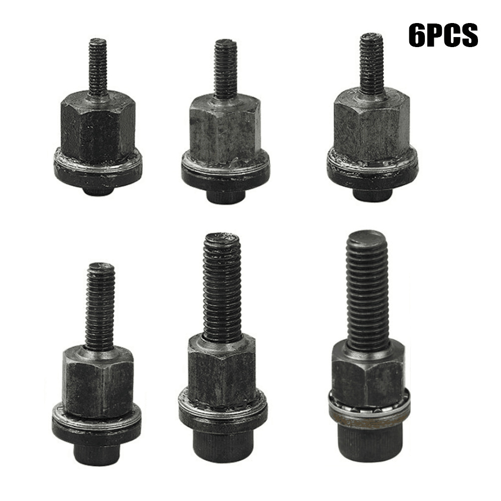 6Pcs手铆螺母头铆接螺母工具螺母简单安装手册M3 M4 M5 M6 M8 M10