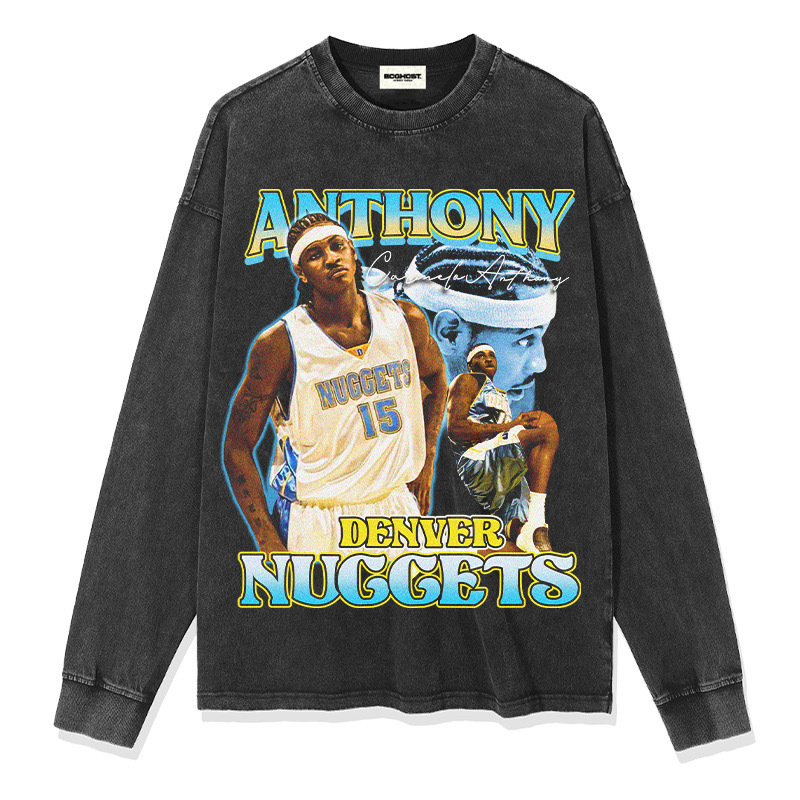 Antony American Star camiseta callejera hip-hop marca de tendencia impresión retro hacer viejos lavado pesado suelto mangas cortas image 13