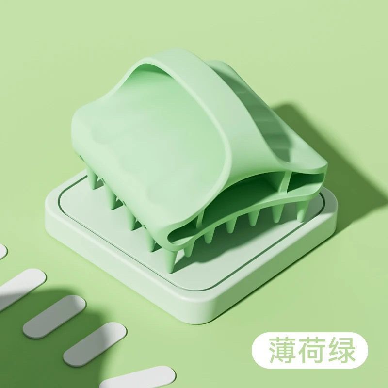 Lavado de cabello artefacto verano nuevo champú de silicona peine masaje de cuero cabelludo champú especial limpieza de baño champú peine