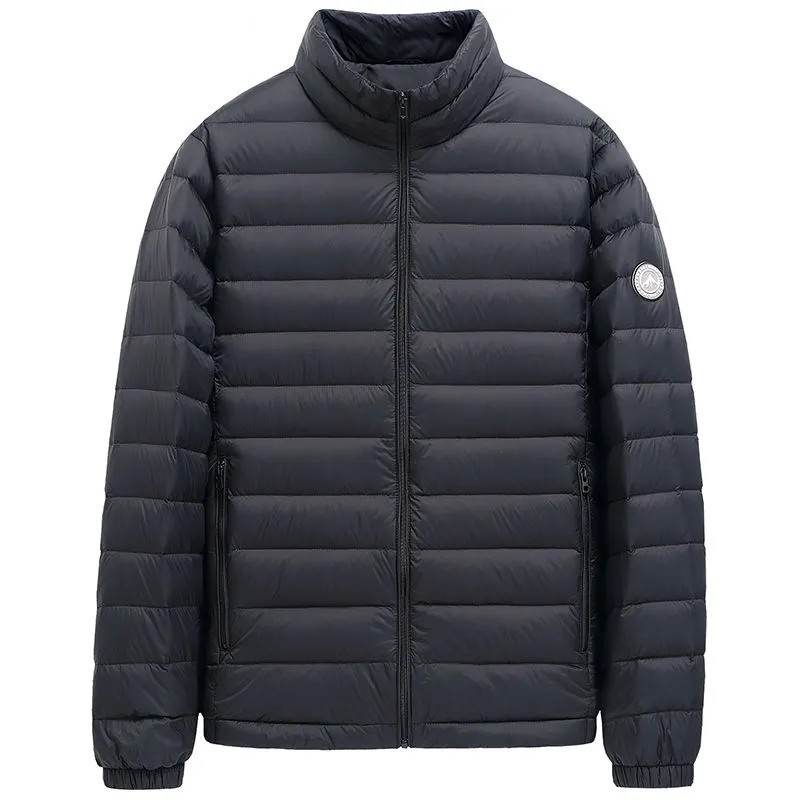 Men's Thin Cotton Coat Winter New Thin Cotton Coat Ready Stock Wholesale Men's Cotton Jacket Short Ribbed Coat Short Style