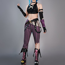 雾都金克丝cos服英雄联盟双城之战暴走萝莉金克丝cosplay服装全套