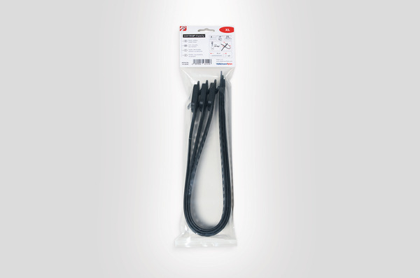 海尔曼太通 柔性TPU中没有锯齿的电缆扎带 SOFTFIX XL