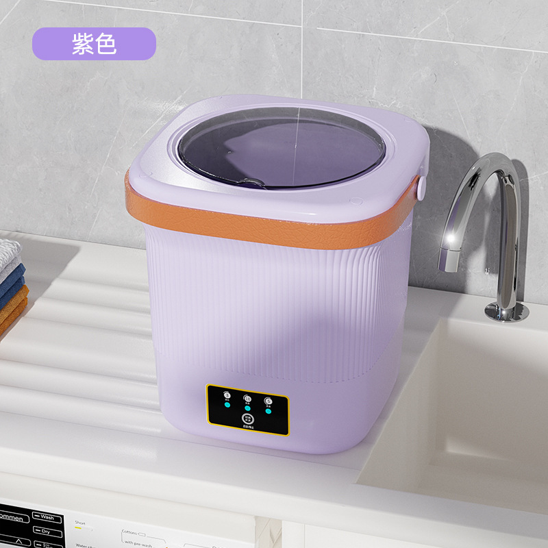 【代件】ミニ下着洗濯機半自動携帯式下着靴下専用洗い落とし一体|undefined