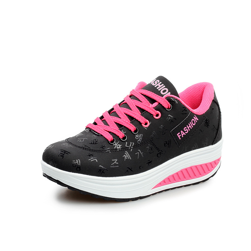 Damen Freizeitschuhe Bequem Modisch Mit Dicker Sohle Für Outdoor_voghion.com