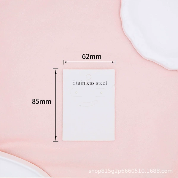 Silver font smile card 4