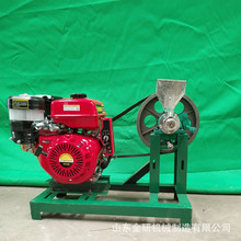 多种花型玉米杂粮膨化机 汽油双机头组合香酥果机 江米棍空心棒机