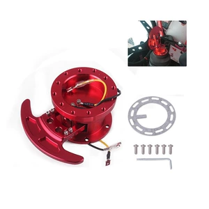 Works Bell New Steering Wheel Quick Release Device, Tiltable and Flipable Quick Release Device, Car Modified Steering Wheel