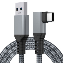 尼龙编织VR线适用于Oculus Quest 2 Link Cable VR游戏连接数据线