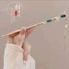 Chinese hairpin with tassels