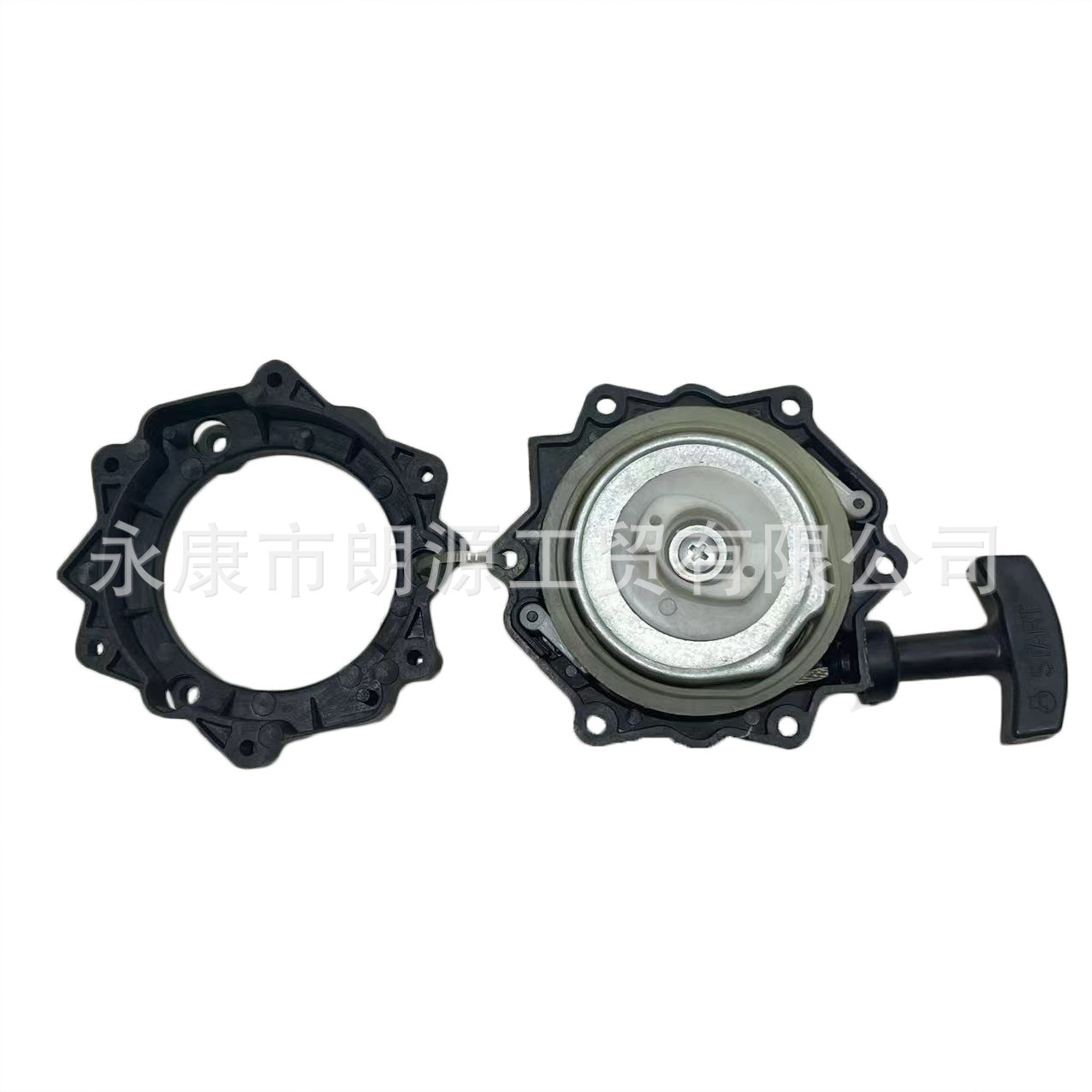 TU26双发丰田宽割草机割灌机钢丝启动拉盘总成