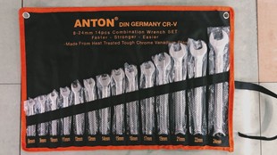 ANTON dual-purpose Torx head wrench hanging bag set Matt wrench set multi-functional auto repair tool wrench