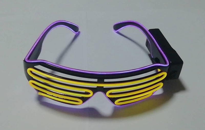 Modelo bicolor: púrpura + amarillo