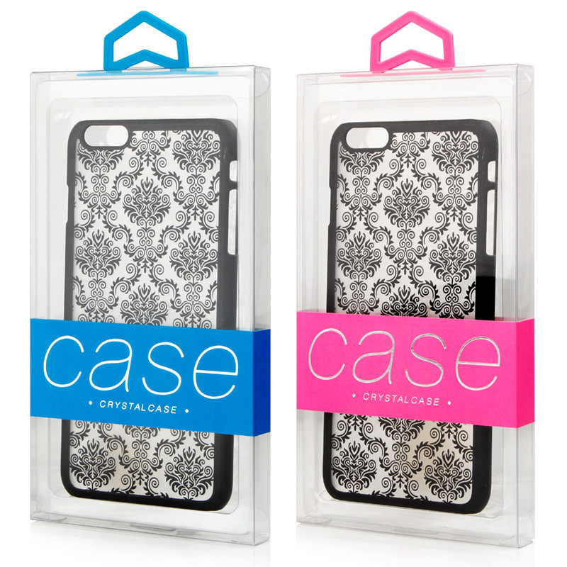 transparent plastic phone case