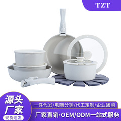 国境を越えた対外貿易は、鍋セットの家庭用麦飯石炒めスープ鍋pots鍋セットの卸売りを取り外します