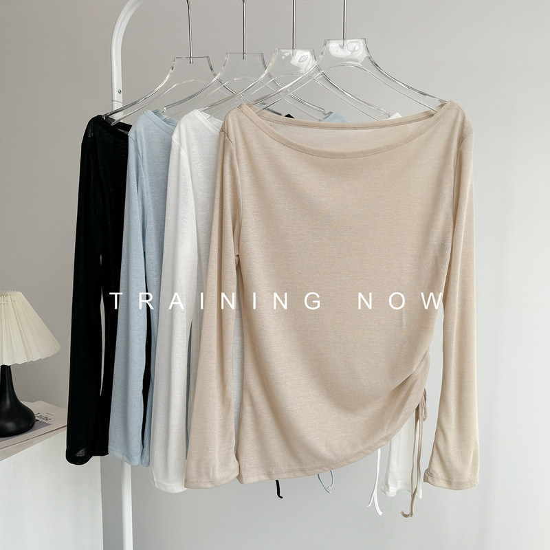 The fabric feels comfortable~High-looking yoga wear long-sleeve T-shirt for women, breathable mesh sports cover-up, loose-fitting top The fabric feels comfortable~High-looking yoga wear long-sleeve T-shirt for women, breathable mesh sports cover-up, loose-fitting top