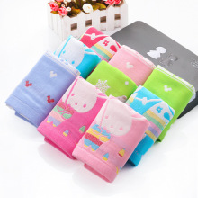 毛巾厂家批发三层纱布童巾多种花型婴童小毛巾幼儿园小毛巾口水巾