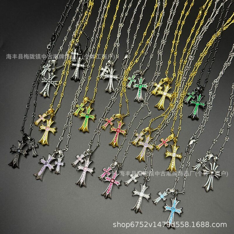 High-End Replica of the Popular Necklace from the Internet Celebrity Ke Xiaoxin, Same Style as the Influencer'S, High-Quality Instagram Gift, Unisex Jewelry High-End Replica of the Popular Necklace from the Internet Celebrity Ke Xiaoxin, Same Style as the Influencer'S, High-Quality Instagram Gift, Unisex Jewelry