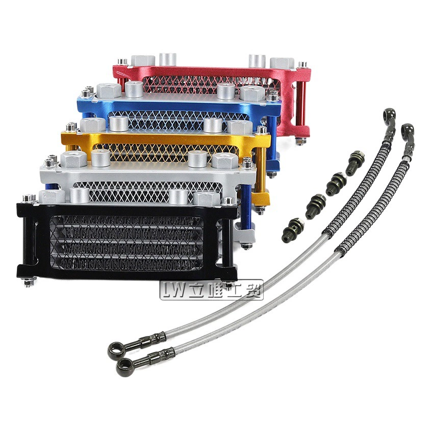 Внедорожный мотоцикл обезьяна велосипед масляный радиатор обезьяна автомобиль изгиб пучка машина 50-140cc алюминиевый радиатор